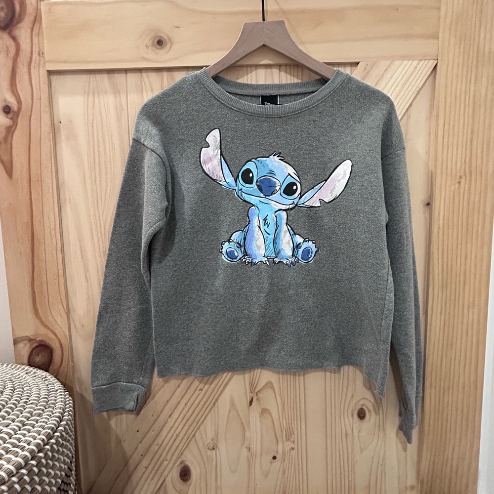 Gray Disney LILO & Stitch Sweatshirt